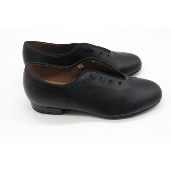 Bloch Men's Black Leather Jazz Dance Shoes Size 7M NEW - Picture 1 of 7
